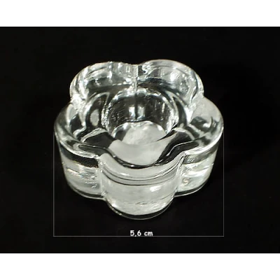 SZ-ŚWIECZNIK SZKLANY 5,6*2,7CM LT0254