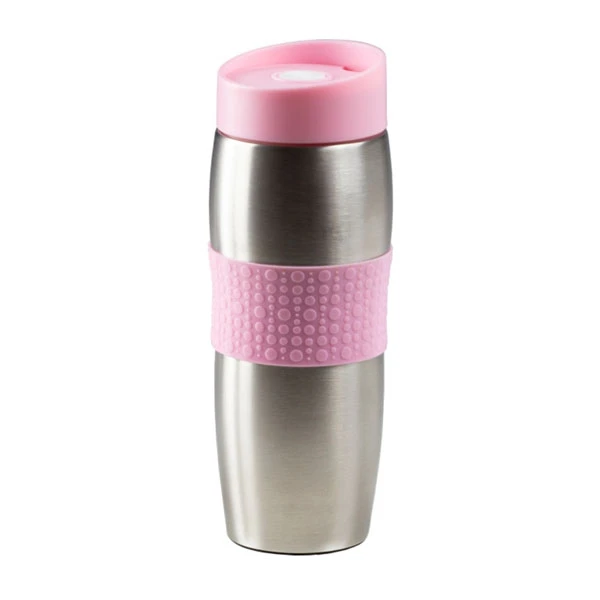 DAJ-KUBEK TERMICZNY 0,4L *RÓŻOWY* 99597