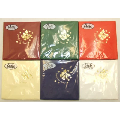 GAJO-SERWETKI 3 WARST. *B. NAR. DZWONEK* 33X33 A'20