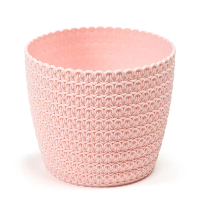 LAM-OSŁONKA *MAGNOLIA JERSEY* 14CM PUDROWY RÓŻ