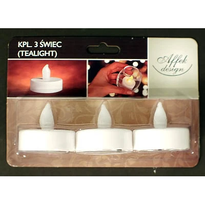 MONDEX-KPL.3 ŚWIEC TEALIGFT LED *5018N-3*