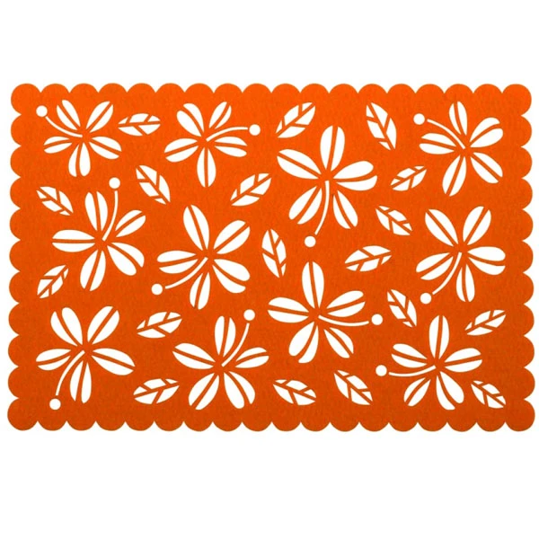 DAJ-MATA PROST. POMARAŃCZ 45*30 KWIAT 32837