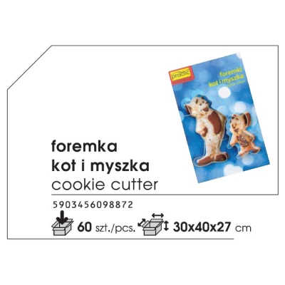 PRACTIC-FOREMKA/WYKRAWACZKA *KOT I MYSZ*