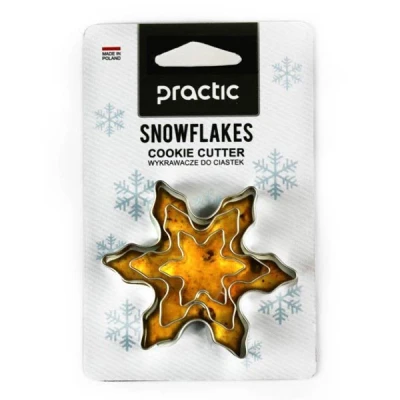 PRACTIC-WYKRAWACZ DO CIASTEK *3-ŚNIEŻYNKI*