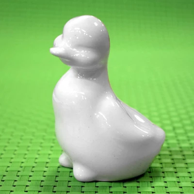 CER-KACZOR DONALD MINI STOJĄCY *SZKLIWO ECRU* C-617SZ