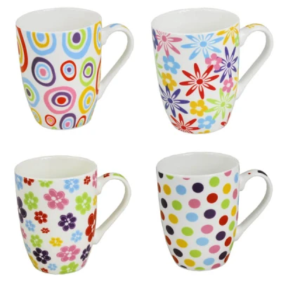 CH-KUBEK PORCELANOWY *DECOR MIX* 345ML 8920