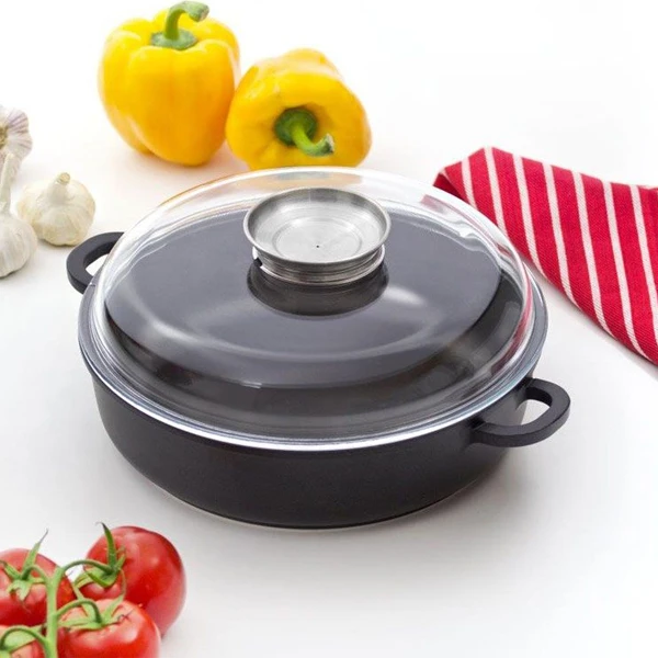 DAJ-PATELNIA GŁĘBOKA Z POKRYWĄ ŻARO 28CM 80078