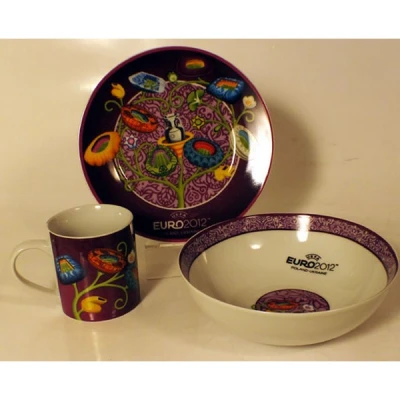 DAJAR-EURO ZESTAW ŚNIADANIOWY 3 EL. STADIONY 65006