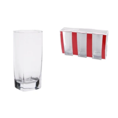 EM-EM-KPL. 3 SZKLANEK KWADRAT 300ML CHE015