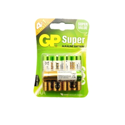 GP-KPL.4+1 GRATIS BATERII SUPER ALKALINE LR6 AA 15A-U5