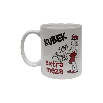 KUBEK PORCELANOWY *EXTRA MĘŻA*