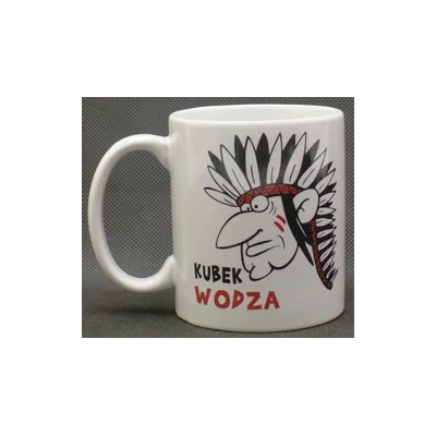 KUBEK PORCELANOWY *WODZA*