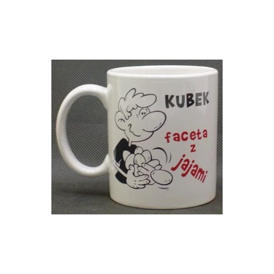 KUBEK PORCELANOWY *Z JAJAMI*