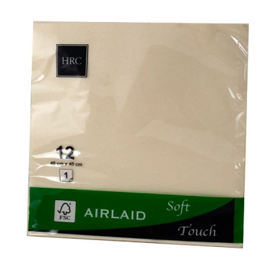 PAW-SERWETKI HRC DINNER AIRLAID DH 400X400 DHBA000501 KREM /12/