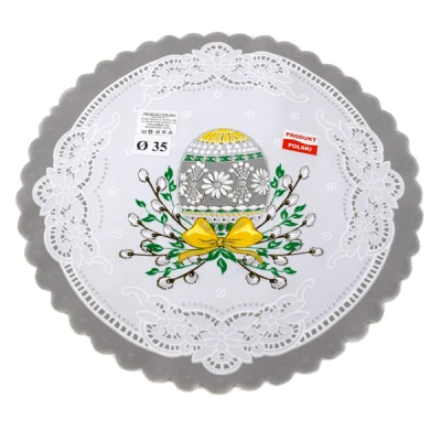 ROD-SERWETKA FI 35 *WIELKANOC* SZARA /6/
