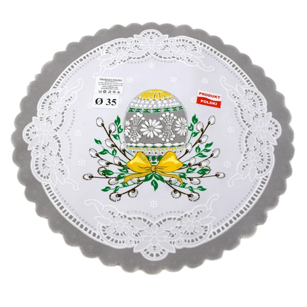 ROD-SERWETKA FI 35 *WIELKANOC* SZARA /6/