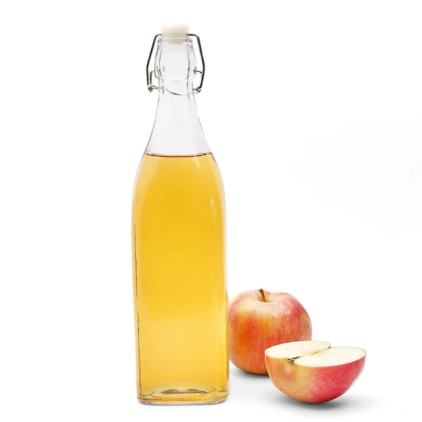 TAD-BUTELKA SZKLANA KWADRATOWA Z KLIPSEM 1L