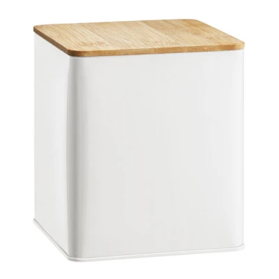 DAJ-PUSZKA Z POKRYWĄ BAMBUSOWĄ KW 1,7L BIAŁA 29596