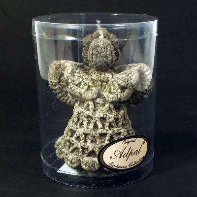 ADPAL-ŚWIECA KORONKA ANIOŁEK (TUBUS) OLIWKOWA