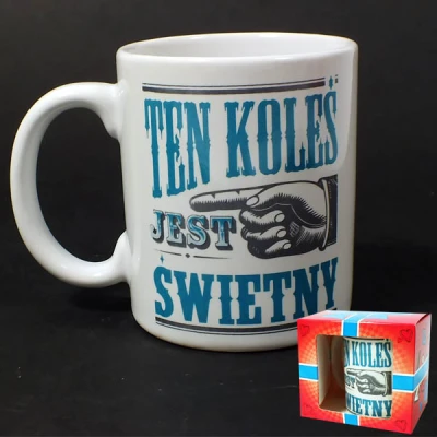 BG-KUBEK BOSS 300ML *TEN KOLEŚ JEST ŚWIETNY*