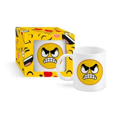 BG-KUBEK BOSS 300ML EMOTKI *ZŁOŚNIK*