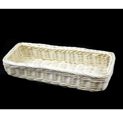 JD-KOSZYK RATTAN PROSTOKĄTNY 27X11CM D2078WH