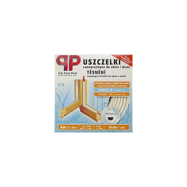 USZCZ.GUM.OKIENNA 6MB"D"BIAŁA