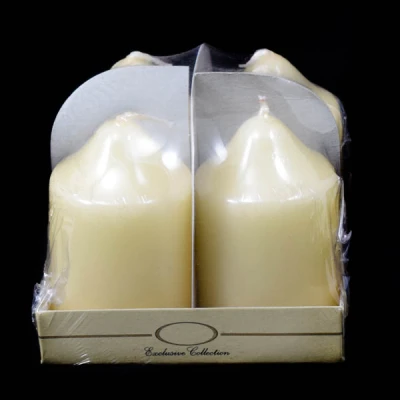 ADPAL-KPL.4 ŚWIEC ADWENTOWYCH 80/50 LAKIER ECRU