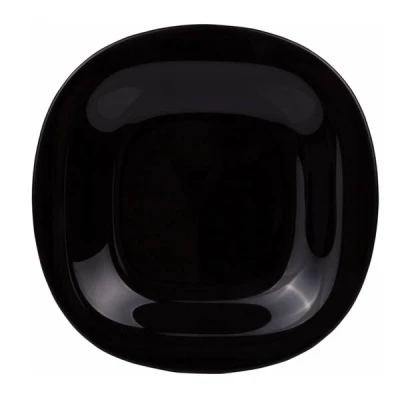 DAJ-TALERZ PŁYTKI 27CM CZARNY NOIR CARINE 06490