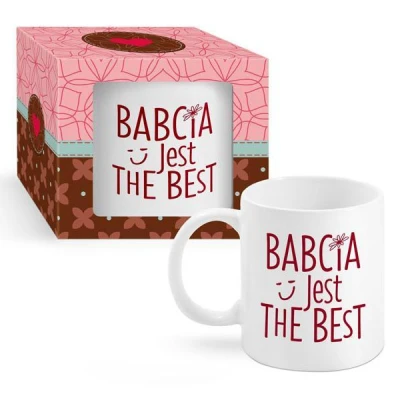 BG-KUBEK  300ML *BABCIA JEST THE BEST*