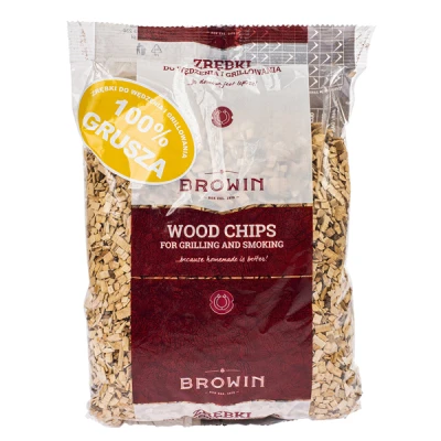 BROWIN-ZRĘBKI ZAPACHOWE 100% GRUSZA  - 450G 780604