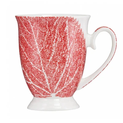 DAJ-KUBEK DIANA 300ML LIŚĆ CZERWONY 39930