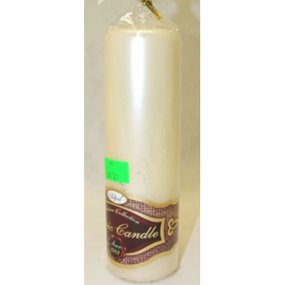 ADPAL-ŚWIECA KLUBOWA KL-6 METAL PERLA ECRU