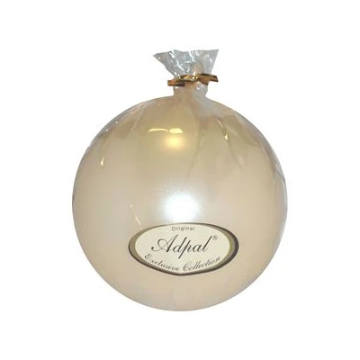 ADPAL-ŚWIECA KULA K-4 FI100 METALIK PERŁA ECRU