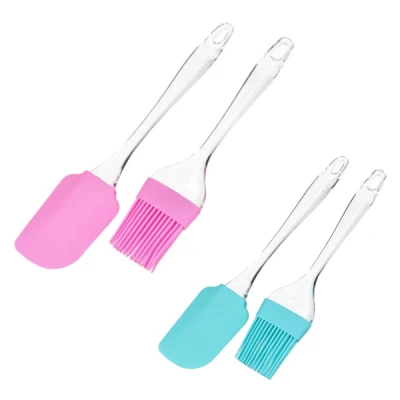 AS-ZESTAW SZPATUŁKA+PĘDZELEK SILIKONOWY