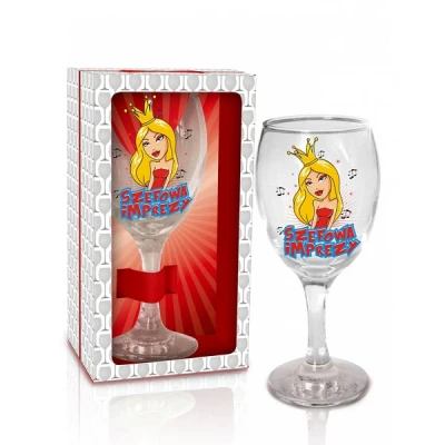 BG-KIELISZEK DO WINA 220ML *SZEFOWA IMPREZY*