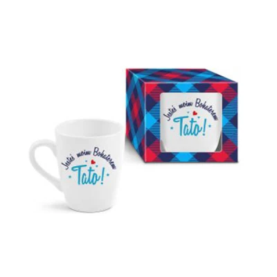 BG-KUBEK BARYŁKA 300ML *JESTEŚ MOIM BOHATEREM TATO*