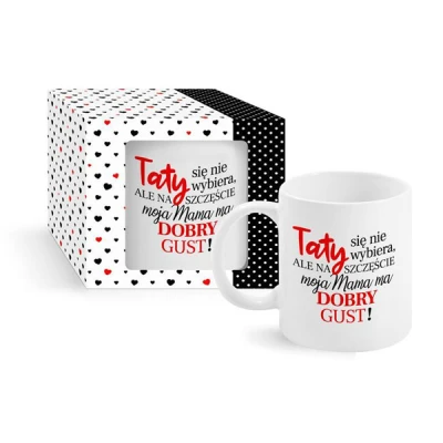 BG-KUBEK BOSS 300ML *TATY SIĘ NIE WYBIERA, ALE MAMA MA DOBRY GUST*