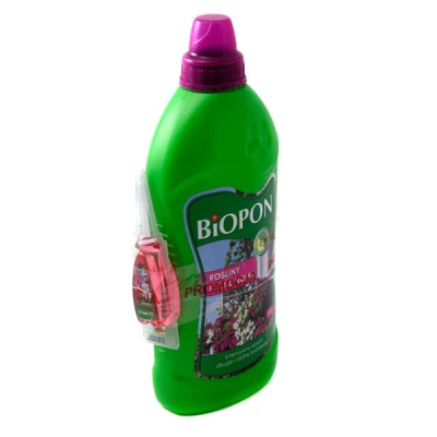 BIOPON - NAWÓZ DO BALKONOWYCH 1L+ GRATIS