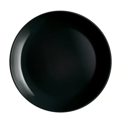 DIWALI-TALERZ OBIADOWY 25CM CZARNY 00417