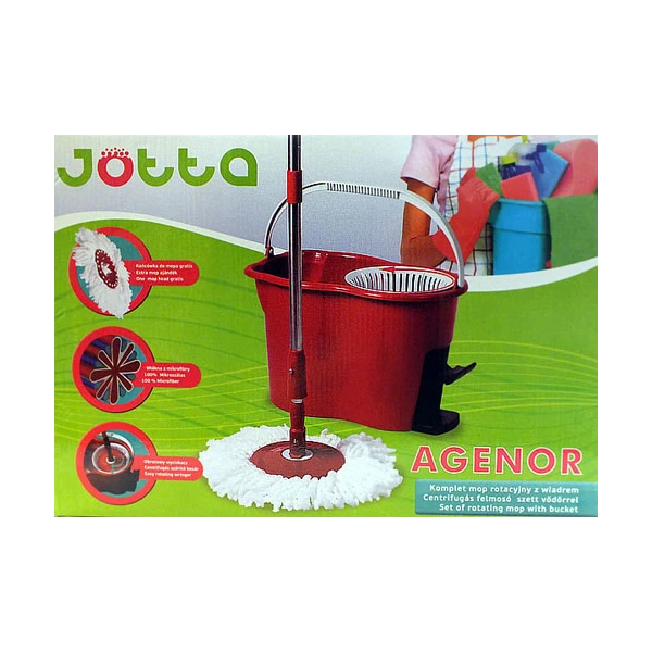 MOP OBROTOWY Z 2 KOŃCÓWKAMI *AGENOR*