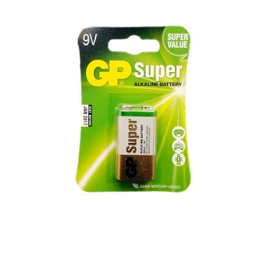 GP-BATERIA SUPER ALKALINE 9V 1604A-UE1