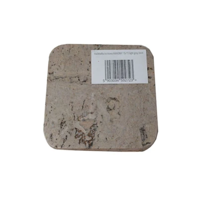 KOR-PODKŁADKA KORKOWA KWADRAT 15X15 DEKOR LIGHT GREY 3MM  /4/