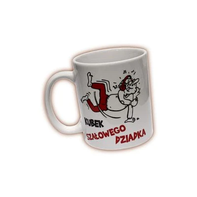 KUBEK PORCELANA *SZAŁOWEGO DZIADKA*