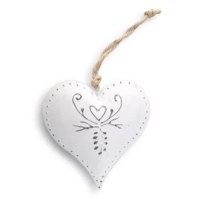 MON-ZAWIESZKA SERCE METAL *L* 7452