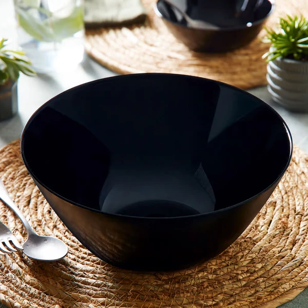 ZELIE-SALATERKA 24CM CZARNA Q8458