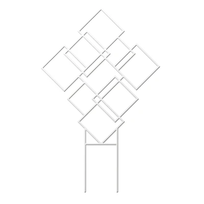 PODPÓRKA DO ROŚLIN KWADRATY BIAŁY