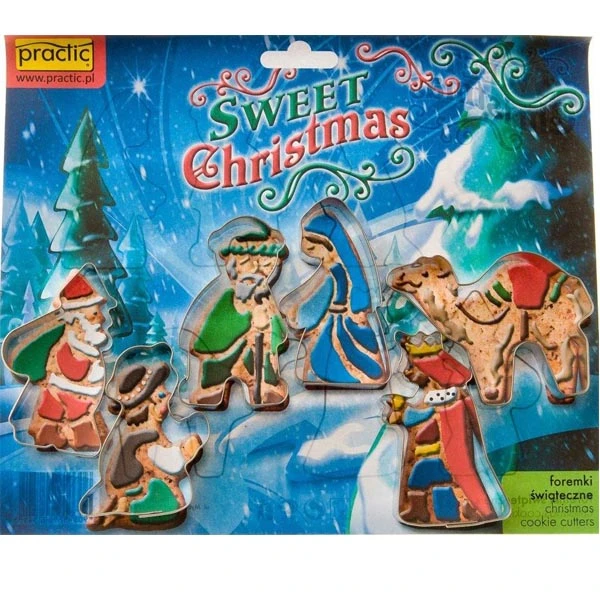 PRACTIC-WYKRAWACZE *BOŻE NARODZENIE* 6SZT.