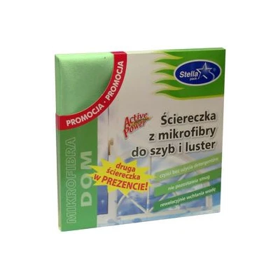 STELLA-ŚCIERKA MIKROFIBRA DO SZYB I LUSTER 5710