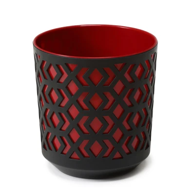 LAM-DONICZKA *AZTEK* 14CM CZARNY/CZERWONY